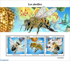 Djibouti 2022 Bees, Mint NH, Nature - Bees - Flowers & Plants - Yibuti (1977-...)