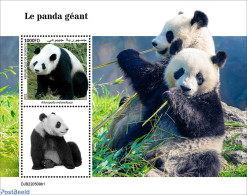 Djibouti 2022 Giant Panda, Mint NH, Nature - Pandas - Yibuti (1977-...)