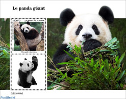 Djibouti 2022 Giant Panda, Mint NH, Nature - Pandas - Djibouti (1977-...)