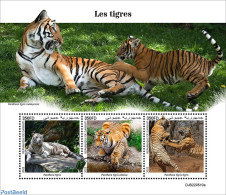 Djibouti 2022 Tigers, Mint NH, Nature - Cat Family - Dschibuti (1977-...)