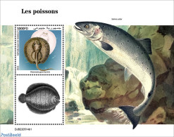 Djibouti 2022 Fishes, Mint NH, Nature - Fish - Fische