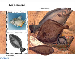 Djibouti 2022 Fishes, Mint NH, Nature - Fish - Fishes