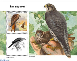 Djibouti 2022 Birds Of Prey, Mint NH, Nature - Birds Of Prey - Djibouti (1977-...)