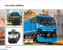 Djibouti 2022 Indian Trains, Mint NH, Transport - Railways - Trains