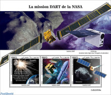 Djibouti 2022 DART Mission, Mint NH, Transport - Space Exploration - Djibouti (1977-...)