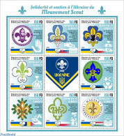 Djibouti 2022 Emergency Responce Of Scouts For Ukraine, Mint NH, History - Sport - Peace - Scouting - Djibouti (1977-...)