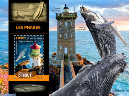 Djibouti 2022 Lighthouses, Mint NH, Nature - Various - Sea Mammals - Lighthouses & Safety At Sea - Vuurtorens