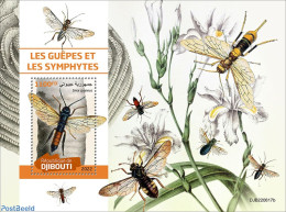 Djibouti 2022 Wasps And Sawflies, Mint NH, Nature - Insects - Dschibuti (1977-...)