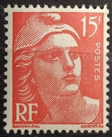 GANDON N° 813. 15 Fr. Rouge. NEUF** MNH - 1945-54 Maríanne De Gandon