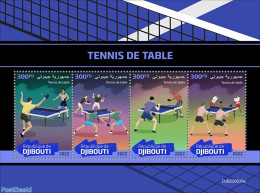 Djibouti 2022 Table Tennis, Mint NH, Sport - Table Tennis - Tischtennis