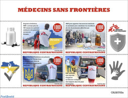 Central Africa 2022 Doctors Without Borders, Mint NH, Health - Centrafricaine (République)