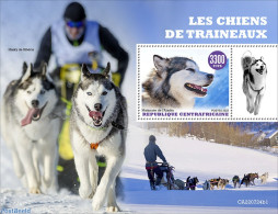 Central Africa 2022 Working Dogs, Mint NH, Nature - Dogs - Centrafricaine (République)