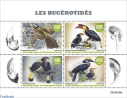 Central Africa 2022 Hornbills, Mint NH, Nature - Birds - República Centroafricana