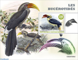 Central Africa 2022 Hornbills, Mint NH, Nature - Birds - República Centroafricana