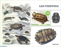 Central Africa 2022 Turtles, Mint NH, Nature - Turtles - Zentralafrik. Republik