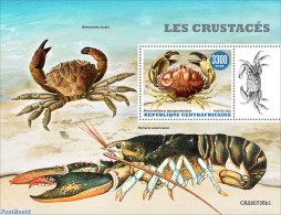 Central Africa 2022 Crustaceans, Mint NH, Nature - Crabs And Lobsters - Zentralafrik. Republik