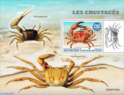 Central Africa 2022 Crustaceans, Mint NH, Nature - Crabs And Lobsters - Centrafricaine (République)