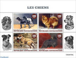 Central Africa 2022 Dogs, Mint NH, Nature - Dogs - República Centroafricana
