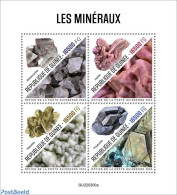 Guinea, Republic 2022 Minerals, Mint NH, History - Geology - Sonstige & Ohne Zuordnung