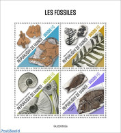 Guinea, Republic 2022 Fossils, Mint NH, Nature - Prehistoric Animals - Prehistory - Préhistoriques