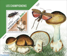 Guinea, Republic 2022 Mushrooms, Mint NH, Nature - Insects - Mushrooms - Champignons