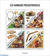 Guinea, Republic 2022 Prehistoric Humans, Mint NH, Nature - Dogs - Prehistory - Other & Unclassified