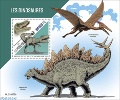 Guinea, Republic 2022 Dinosaurs, Mint NH, Nature - Prehistoric Animals - Préhistoriques