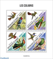 Guinea, Republic 2022 Hummingbirds, Mint NH, Nature - Birds - Flowers & Plants - Other & Unclassified