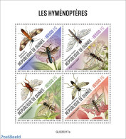 Guinea, Republic 2022 Hymenopterans, Mint NH, Nature - Insects - Autres & Non Classés