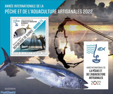 Guinea, Republic 2022 International Year Of Artisanal Fisheries And Aquaculture 2022, Mint NH, Nature - Fish - Fishing - Peces