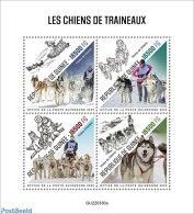 Guinea, Republic 2022 Sledge Dogs, Mint NH, Nature - Dogs - Autres & Non Classés