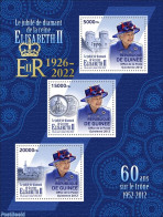 Guinea, Republic 2022 Diamond Jubilee Of Queen Elizabeth II, Mint NH, History - Kings & Queens (Royalty) - Royalties, Royals