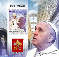 Guinea, Republic 2022 Pope Francis, Mint NH, Religion - Pope - Papes