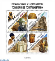 Guinea, Republic 2022 100th Anniversary Of The Discovery Of Tutankhamun's Tomb, Mint NH, History - Explorers - Kings &.. - Exploradores