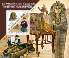 Guinea, Republic 2022 100th Anniversary Of The Discovery Of Tutankhamun's Tomb, Mint NH, History - Explorers - Kings &.. - Explorateurs