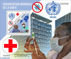 Guinea, Republic 2022 World Health Organisation, Mint NH, Health - Health - Red Cross - Corona/Covid19 - Rotes Kreuz