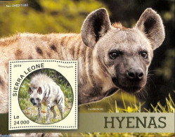 Sierra Leone 2016 Hyenas, Mint NH, Nature - Animals (others & Mixed) - Autres & Non Classés