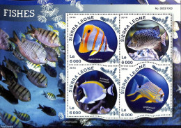 Sierra Leone 2016 Fishes, Mint NH, Nature - Fish - Poissons