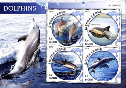 Sierra Leone 2016 Dolphins, Mint NH, Nature - Sea Mammals - Autres & Non Classés