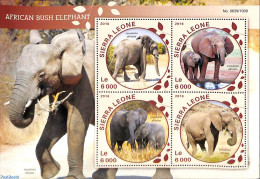 Sierra Leone 2016 African Elephants, Mint NH, Nature - Elephants - Andere & Zonder Classificatie