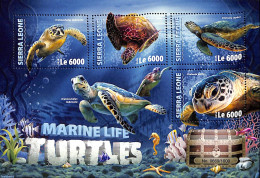 Sierra Leone 2016 Turtles, Mint NH, Nature - Turtles - Sonstige & Ohne Zuordnung