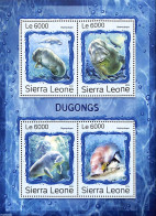 Sierra Leone 2016 Dugongs, Mint NH, Nature - Sea Mammals - Autres & Non Classés