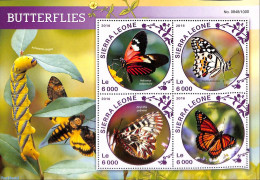 Sierra Leone 2016 Butterflies, Mint NH, Nature - Butterflies - Flowers & Plants - Autres & Non Classés