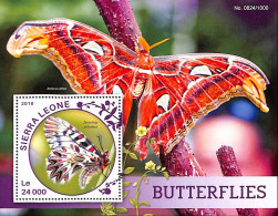 Sierra Leone 2016 Butterflies, Mint NH, Nature - Butterflies - Flowers & Plants - Other & Unclassified