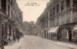 92 , Cpa  CLICHY , 2277 , Rue De Paris  (18116.V) - Clichy