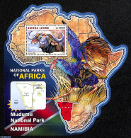 Sierra Leone 2016 National Park Namibia, Mint NH, Nature - Animals (others & Mixed) - Birds - Sonstige & Ohne Zuordnung