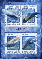 Sierra Leone 2016 Whales, Mint NH, Nature - Sea Mammals - Autres & Non Classés