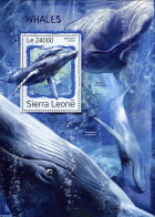 Sierra Leone 2016 Whales, Mint NH, Nature - Sea Mammals - Other & Unclassified