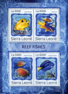 Sierra Leone 2016 Reef Fishes, Mint NH, Nature - Fish - Fishes