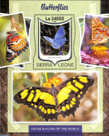 Sierra Leone 2016 Butterflies, Mint NH, Nature - Butterflies - Flowers & Plants - Autres & Non Classés